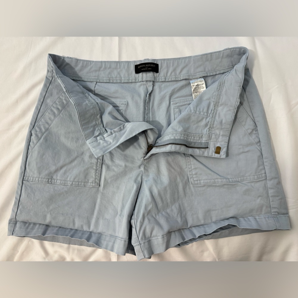 Banana Republic Sky Blue Women's Bermudas